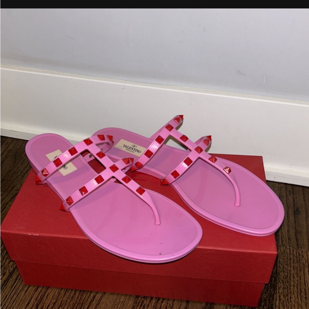 Authentic Valentino Pink Sandals